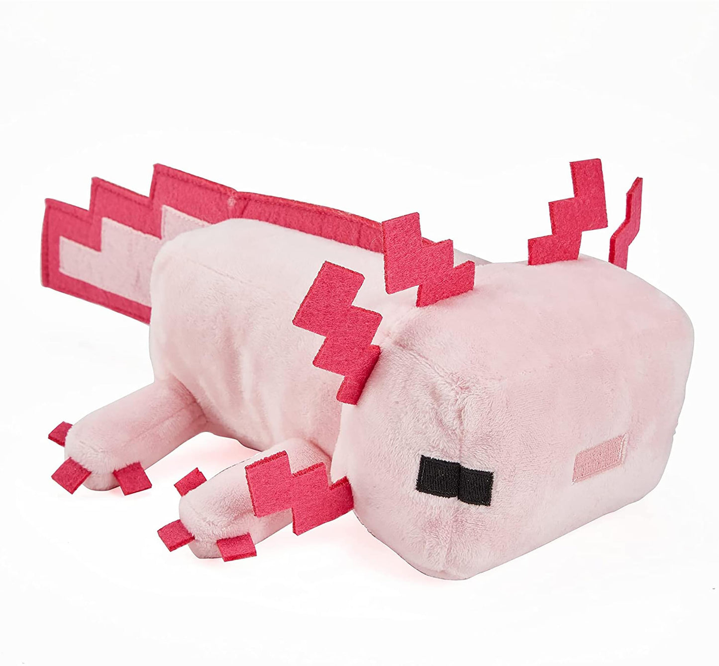 Mattel Minecraft Basic Plush Toy, Axolotl Soft Doll, 8-Inch Collectible Inspired By A Fan-Favorite Character From The Video Game