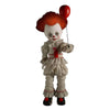 Mezco Living Dead Dolls IT Pennywise Clown 10-Inch Figure - White, Plastic, Model 99135