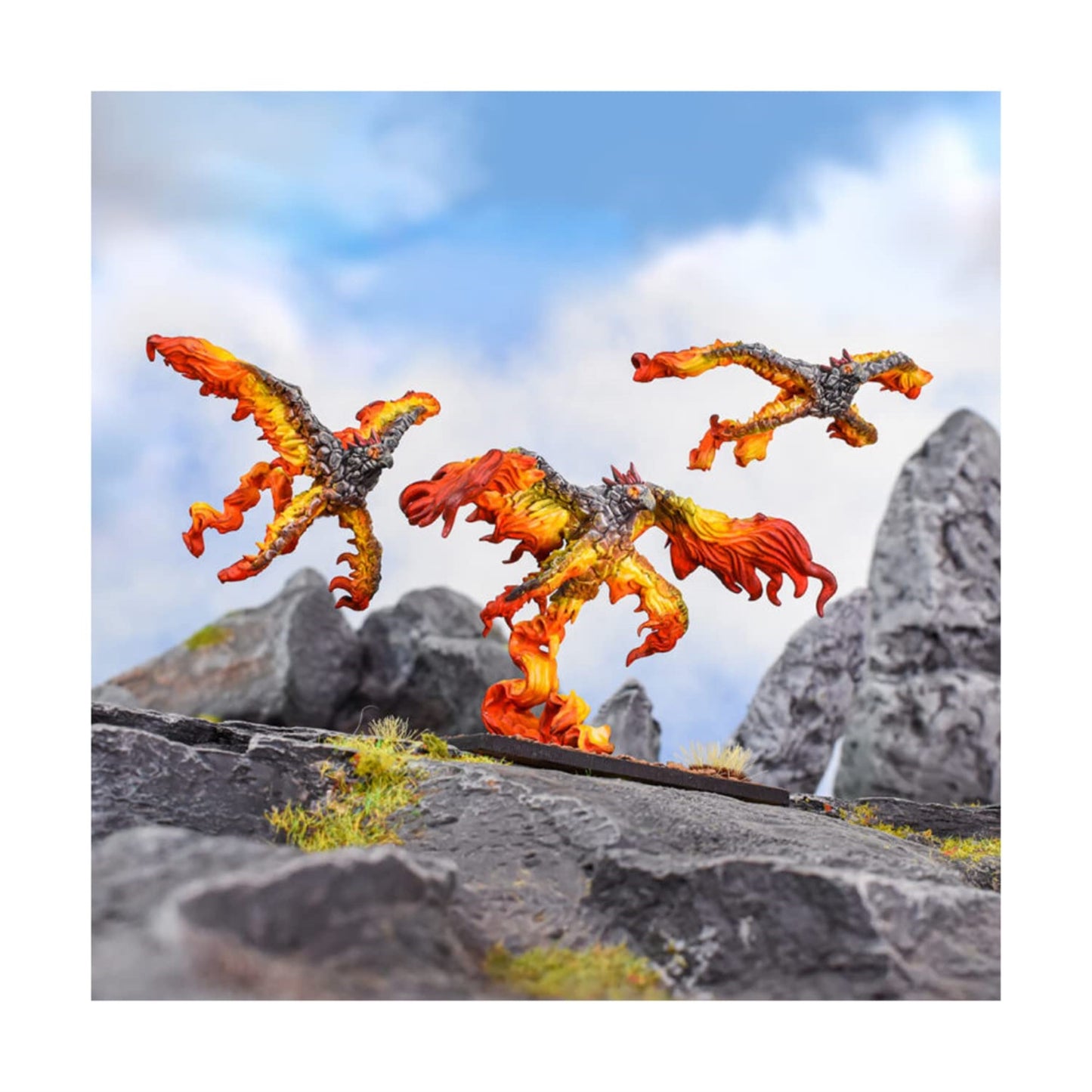 Mantic Entertainment Kow Salamanders Scorchwing Regiment