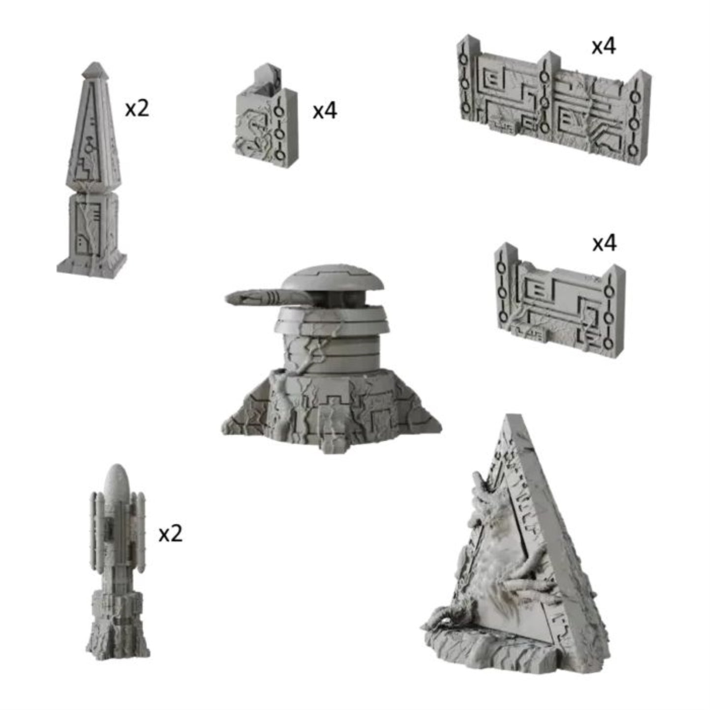 Mantic Games. Terrain Crate Sci-Fi Terrain Xenos Stronghold. Mgtc232