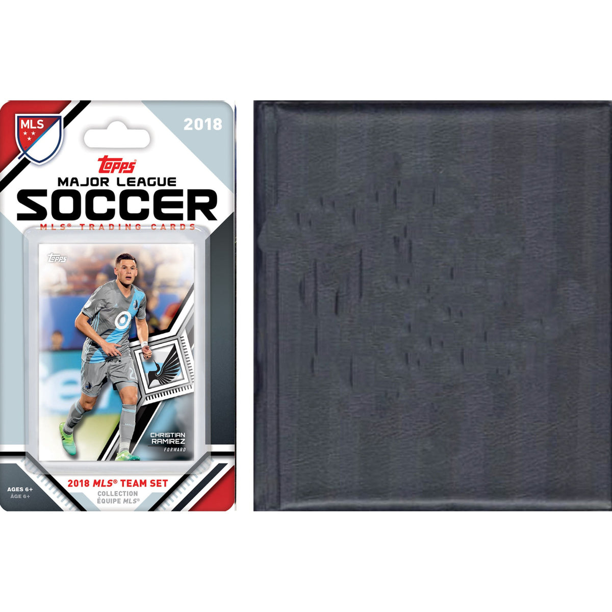 MLS Minnesota United Licensed 2018 Topps Team Set and Storage Album