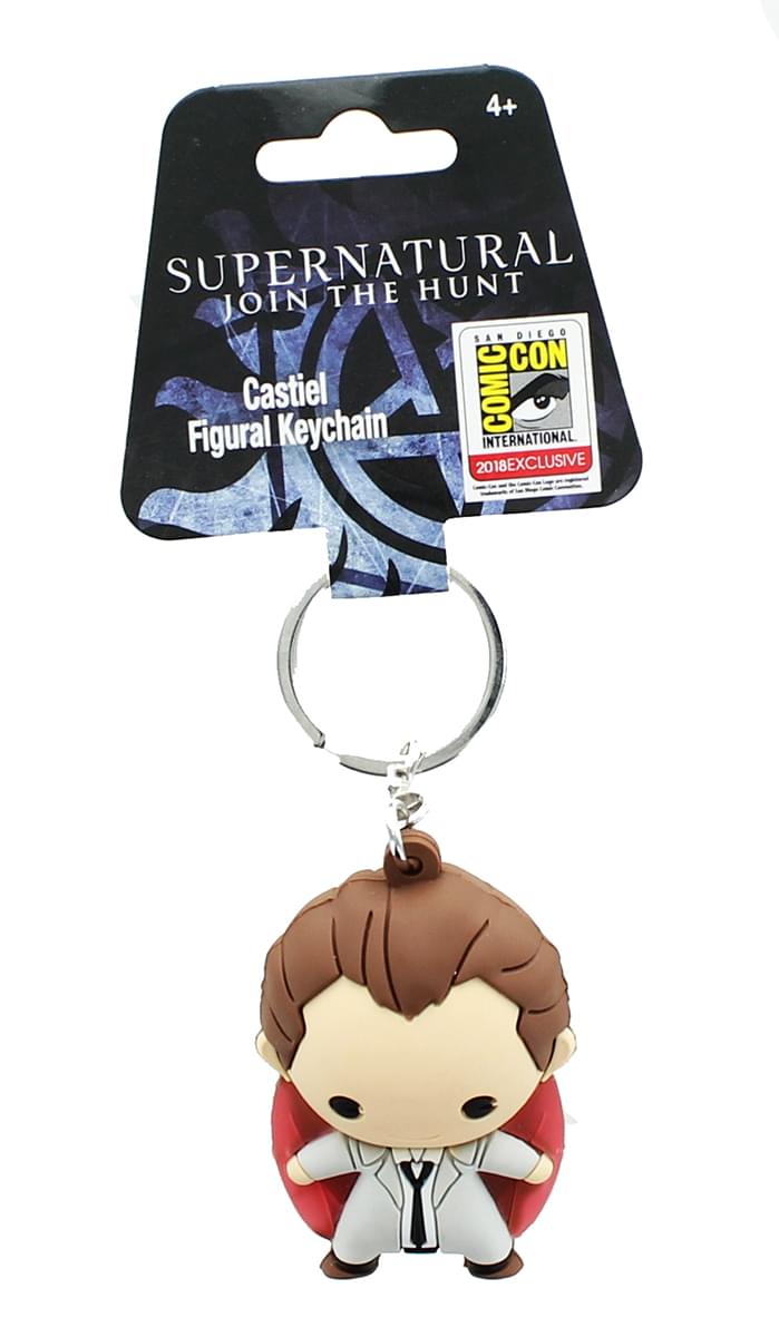 Supernatural Castiel Exclusive 3D Foam Figure Keychain - Red Wing Version