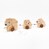 Pull Toy - The 3 Bears | Maple Wood | Made in the USA 🇺🇸