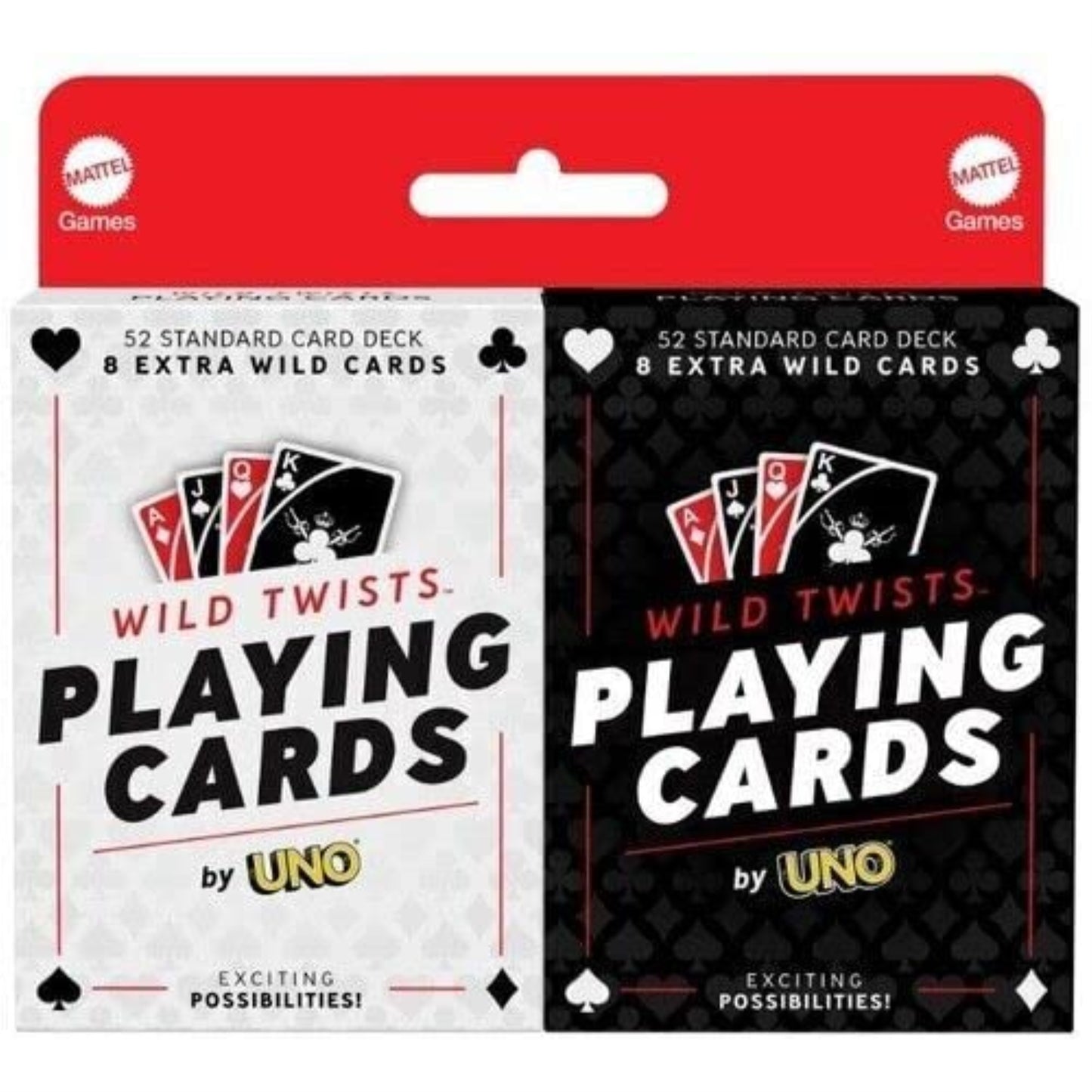 Mattel Wild Twists Playing Cards By Uno Game