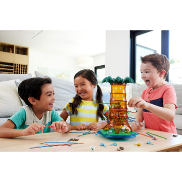 Mattel Games Kerplunk Rockin Tree Party Game For Family Nights, Game Nights, Travel & Camping