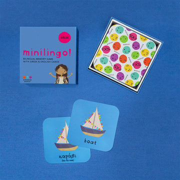 Minilingo, Greek/English Flashcards