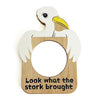Look at ME! Little Explorers Baby's First Mirror - Friendly Stork | Made in the USA 🇺🇸