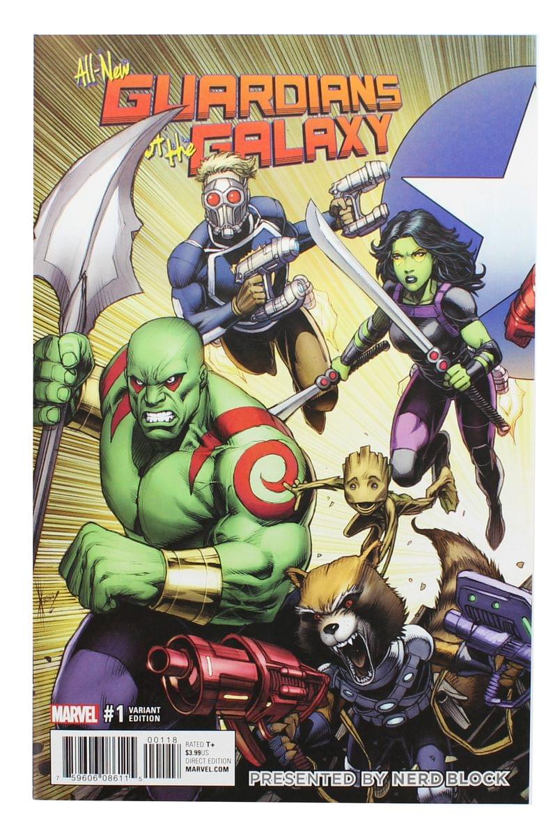Marvel Comics All-New Guardians Of The Galaxy #1 (Nerd Block Exclusive Cover)