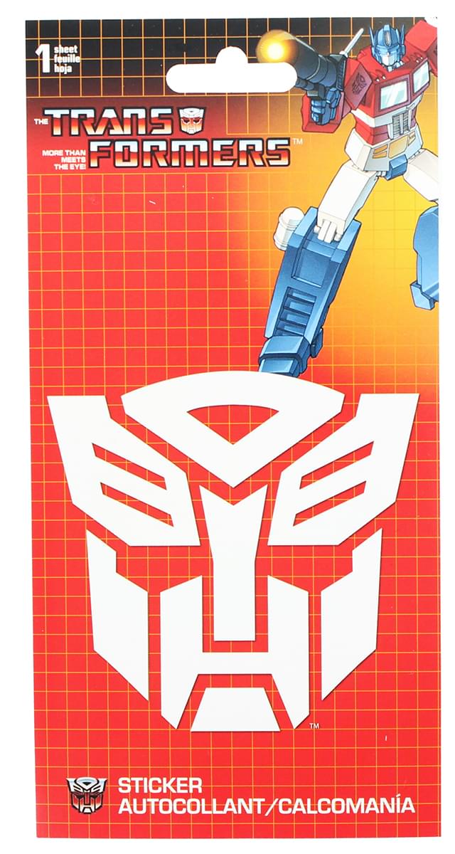 Transformers 4'' Autobot Logo Car Decal