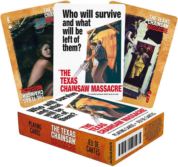 Aquarius Texas Chainsaw Massacre Playing Cards - Poker Size Deck Of Cards For Your Favorite Card Games - Officially Licensed Ttcm Merchandise & Collectibles