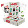 AQUARIUS Star Wars Christmas Playing Cards - One Size, White/Red, Paper, Model 52828