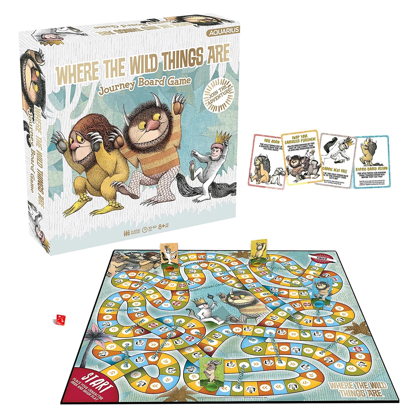 Where The Wild Things Are Journey Board game
