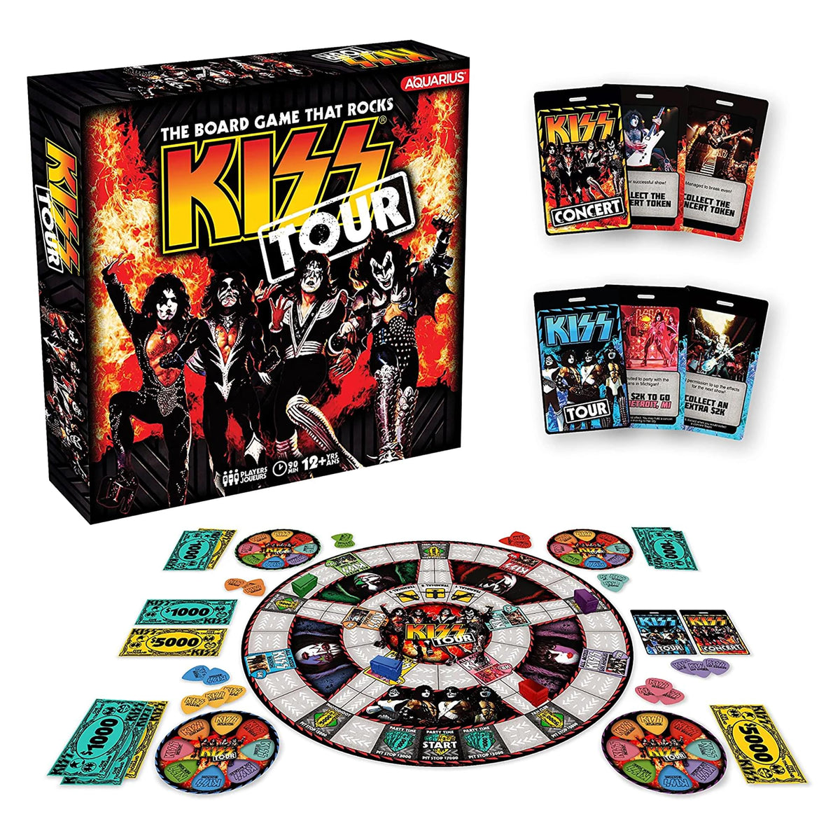KISS Tour Board game