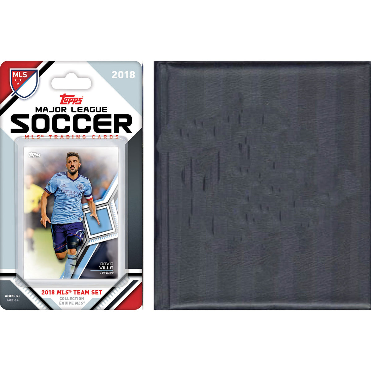 MLS New York City FC Licensed 2018 Topps Team Set and Storage Album