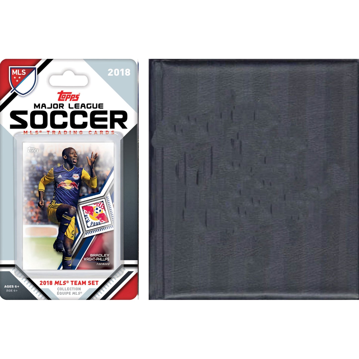 MLS New York Red Bulls Licensed 2018 Topps Team Set and Storage Album
