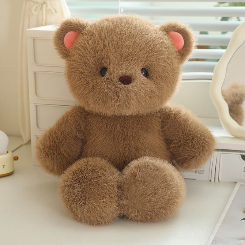 Little Bear Plush Toy Running Series Rabbit Doll Cute Pink Pig Plushie for Girls Wedding Throw Dolls