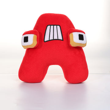 Cross-border Alphabet Lore letter legend plush pillow doll children Enlightenment letter doll wholesale