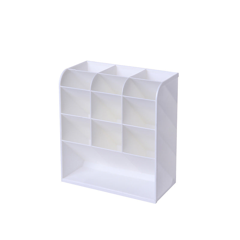 Oblique Pen Holder Desk Student Office Desktop Rack Children and Girls Stationery Storage Box Multifunctional Decoration Pen Holder