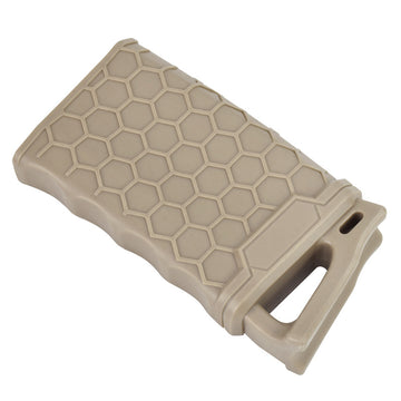 Cross-border Amazon new honeycomb M4 magazine quick pull rubber sleeve 5.56 non-slip magazine sleeve universal soft rubber sleeve
