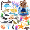 submarine marine life model jurassic dinosaur world simulation animal model blind box egg ornaments suit