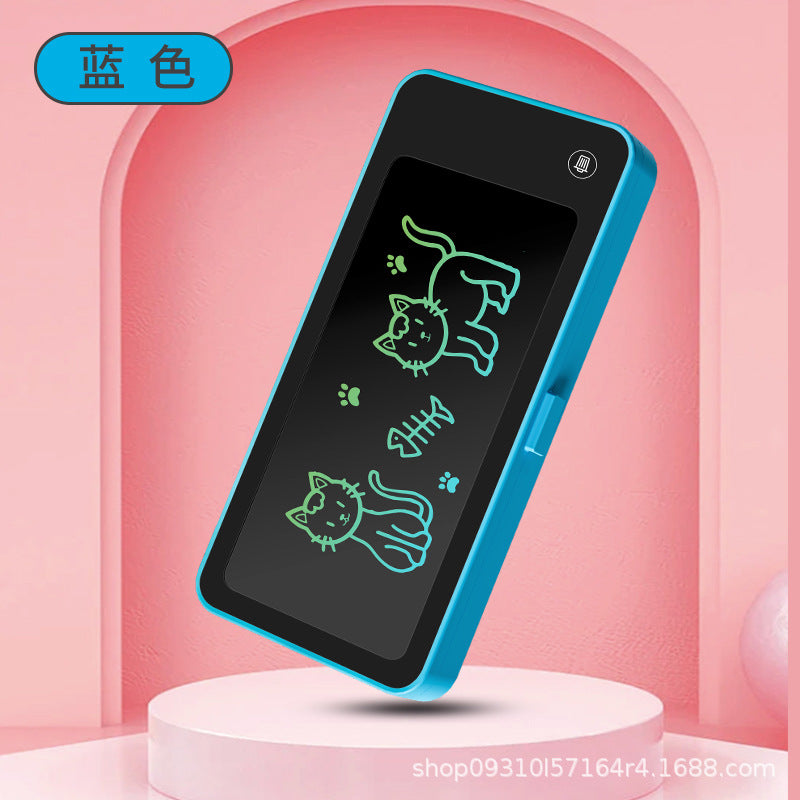 Lcd Writing Tablet Stationery Box, Creative Writing and Drawing Board for Primary School Students, Anti-Drop, Durable, Large Capacity