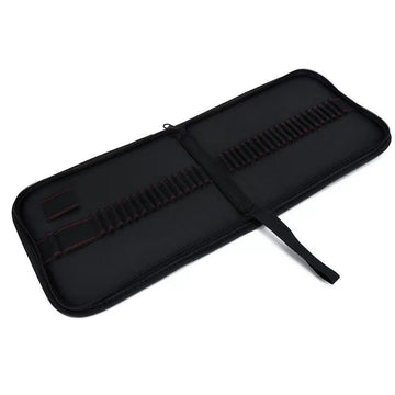 Art Sketch Pen Bag 36/48/72/120 Holes Foldable Zipper Style Pen Roll Colored Pencil Storage Bag Manufacturer Supply