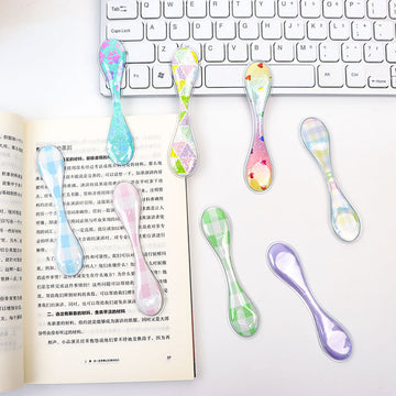 Japanese Super Magnetic Solid Color Bookmark TN Handbook Cute Bookmark Small Fresh Creative Bookmark in stock for Students