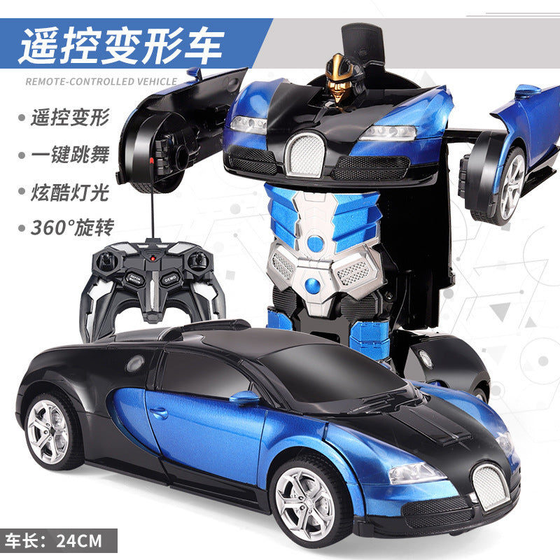 Children's deformation remote control car King Kong Bumblebee robot rechargeable electric drop-resistant children boy toy racing car