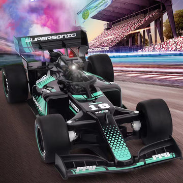 Remote control car Formula F1 high-speed racing rechargeable sprayable electric drift car children's toys gifts wholesale