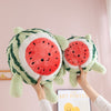 Popular Cute Summer Running Watermelon Doll Girls Dormitory Pillow Pillow Sleeping Companion Children's Gift Wholesale
