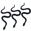 Festival party scary high simulation snake cobra round head snake water snake soft glue fake snake model toy