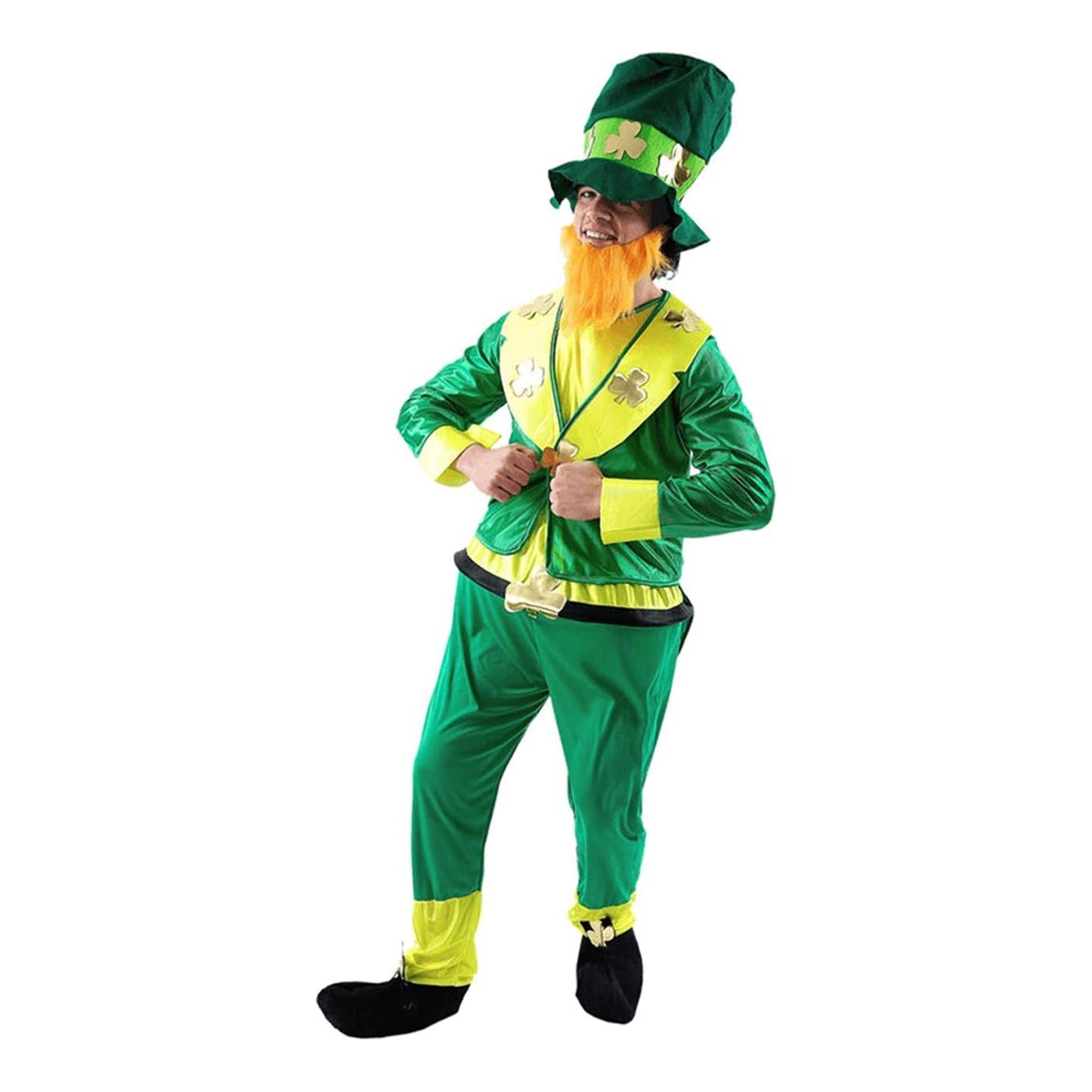 St Patricks Leprechaun Adult Costume One Size