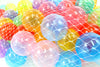 Non-Toxic Transparent ''Phthalate Free'' Crush Proof Play Balls 100Pcs/Pk