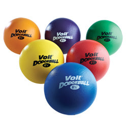Voit Tuff 6 1/4'' Dodgeball - Color My Class