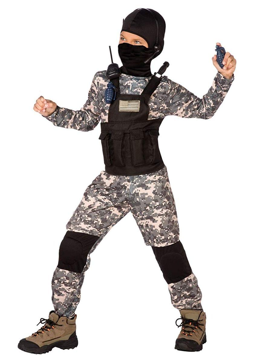 Navy Seal Child Costume - Small 4-6
