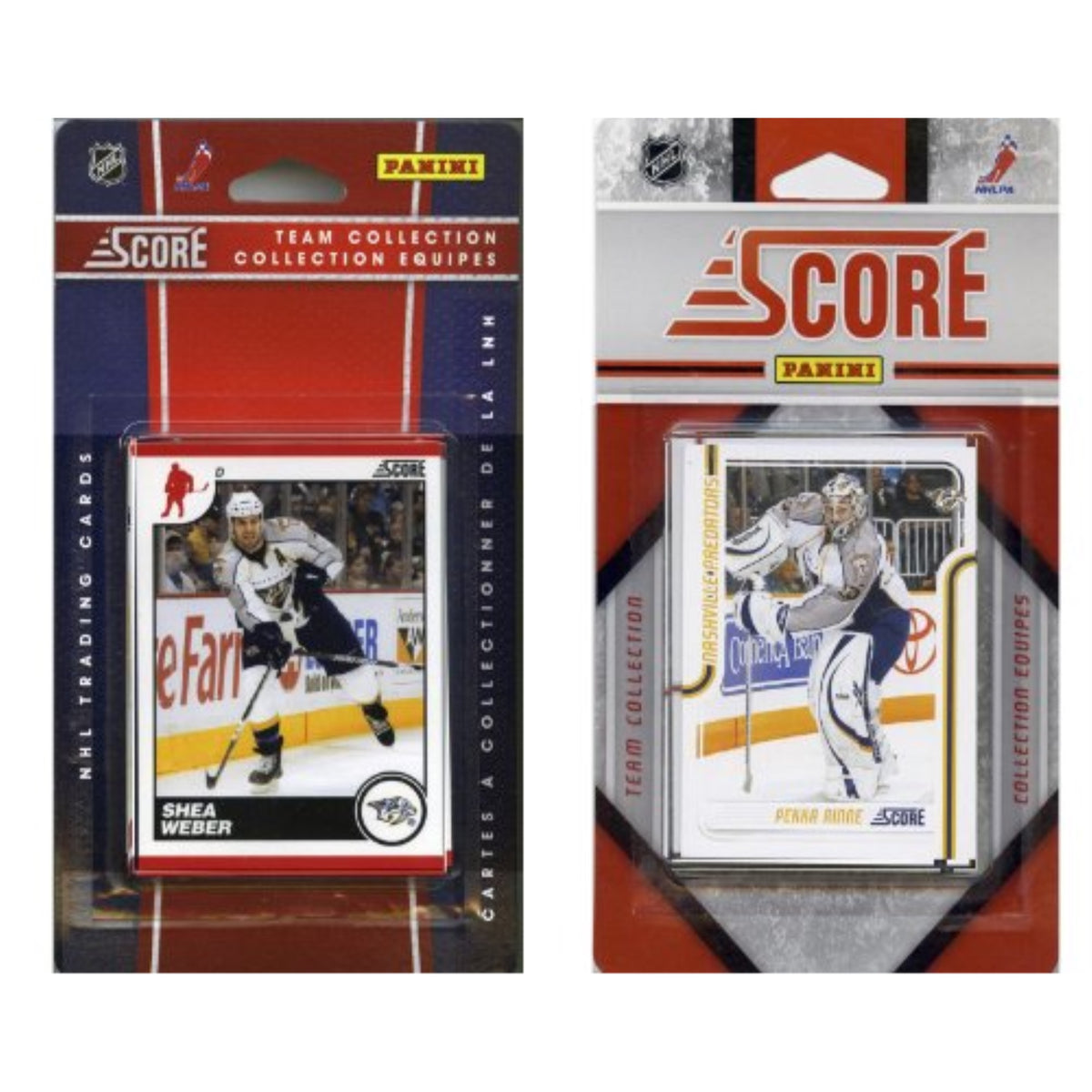 NHL Nashville Predators Licensed Score 2 Team Sets