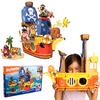 Banana-Rama Pirate Ship: Plucky Pirates Buildable Playset