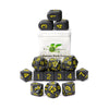 Role 4 Initiative Poly Set - Opaque Black W/Gold And Arch'D4 (15)