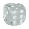 Role 4 Initiative D6 18Mm Translucent Clear W/White (12)