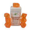 R4I Dice W/Arch'D4: Translucent - Orange W/Light Orange (7)