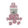 Role 4 Initiative R4I Dice W/ Arch'D4: Diffusion - Cherry Blossom W/ White (15)