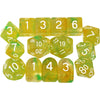 R4I Dice W/Arch'D4: Diffusion - Dragon'S Hoard W/White (15)