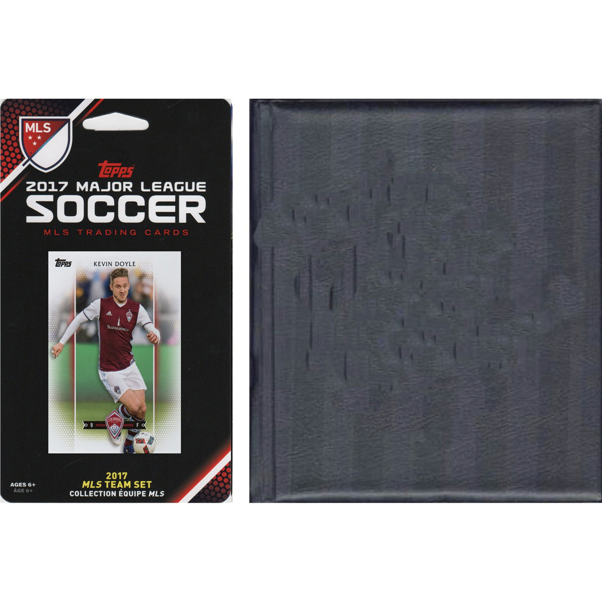 MLS Colorado Rapids Licensed 2017 Topps Team Set and Storage Album