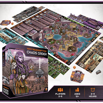 Renegade Game Studios Circadians: Chaos Order - Strategy Boardgame, Ages 14+, 2-5 Players, 120-240 Min