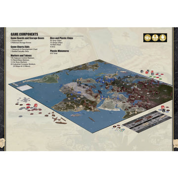 Renegade Game Studios Axis & Allies: 1940 Europe Second Edition -Wwii War Miniatures Strategy Board Game, Renegade, Age 12+, 2-5 Players, 6Hr