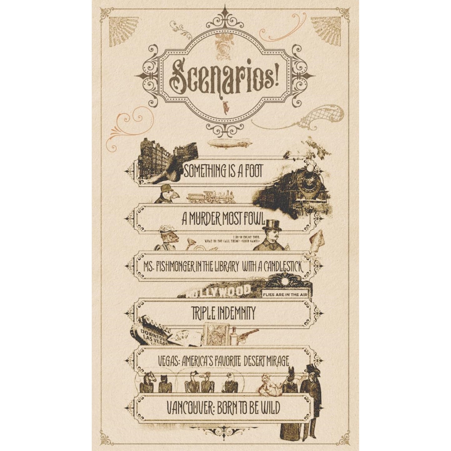 Renegade Games Studios: An Exquisite Crime: A Surreal Storytelling Experience - Storytelling & Drawing Card Game, Ages 14+, 2-4