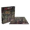 RockSaws Slayer Reign in Blood Jigsaw Puzzle - 500 Pieces, 16 x 16 inches, Paperboard, Colorful Design