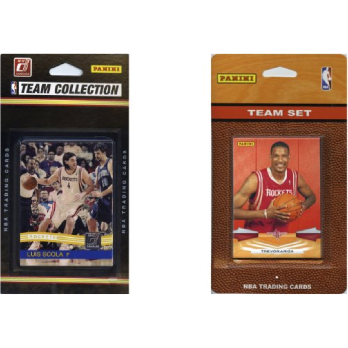 NBA Houston Rockets 2 Different Licensed Trading Card Team Sets