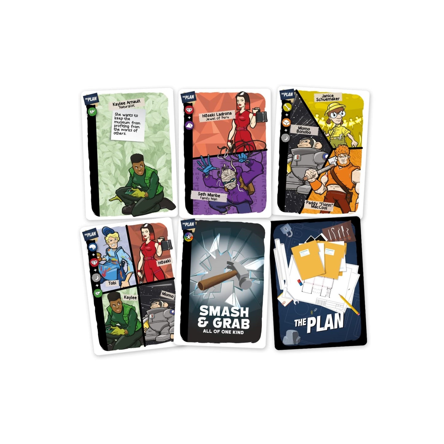 R&R Games The Plan, Strategic Card Game, Heist Card Game, Family Games For Kids And Adults, Fast Play Time