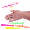 10/20pcs Novelty Plastic Bamboo Dragonfly Propeller Adult Outdoor Classic Toy Gift Rotating Flying Arrow Multicolor Random Color